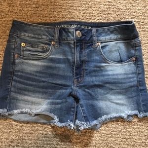 American Eagle Stretch Denim Jeans Size 8 Midi